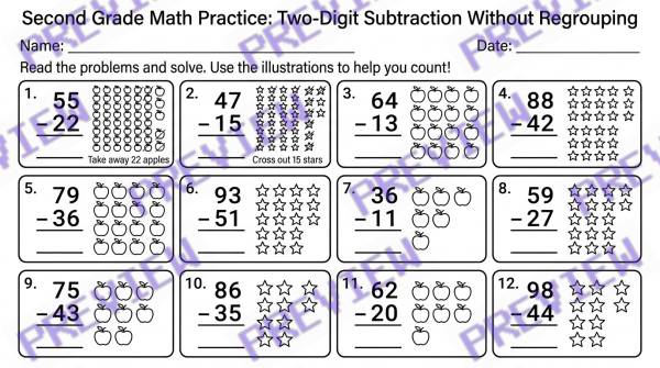 Preview of Second_grade_math_subtraction_pr…_20260929135758